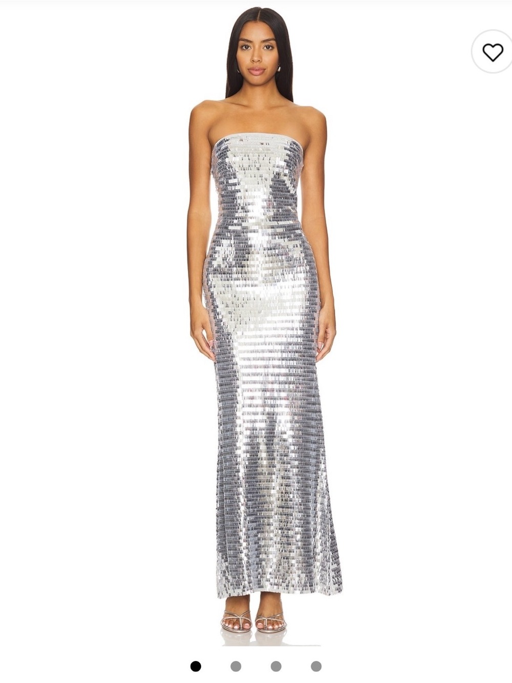 Simon Miller Sculpy Strapless Sequin Dress Size 2